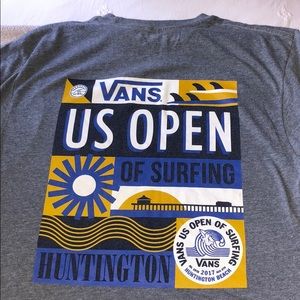 Vans Tops - Vans us open tshirt mens/ womans Vans Tops - Vans us open tshirt mens/ womans